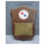 Seventh District Volunteer Rescue Squad Plaque