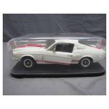 1967 Shelby GT500 Diecast Model in Display Case