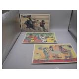 3 Black Americana Postcards