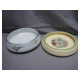 Porcelain Bowls, Hand-Decorated And Illustrated