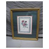 Framed Botanical Rose Print by P.J. Redoutï¿½