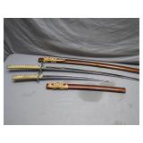 Traditional Japanese Katana and Wakizashi Set