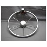 Classic Metal Boat Steering Wheel