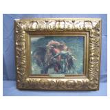 Framed Artwork of La Belle Dame Sans Merci