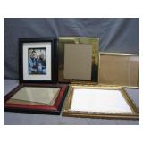 Five Assorted Picture Frames