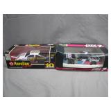 Two 1:24 Scale 1997 NASCAR Diecast Cars