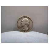 1952-D Washington Silver Quarter