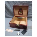 Handcrafted Wooden Cigar Humidor Box