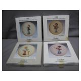 4 Goebel Miniature Collector Plates 4 Goebel Miniature Collector Plates