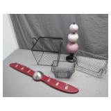 Storage and Decor Lot With Quirky Twist Storage and Decor Lot With Quirky Twist