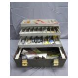 Loaded Plano Fishing Tackle Box With Contents Loaded Plano Fishing Tackle Box With Contents