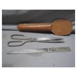 Steel Scissors and Ruler Knife Set with Case Steel Scissors and Ruler Knife Set with Case
