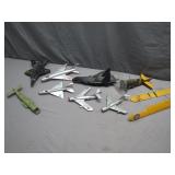 Model Military Aircraft and Pieces Model Military Aircraft and Pieces