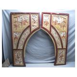 Carved Wooden Decorative Arch Panels Carved Wooden Decorative Arch Panels