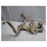 Rustic Fixed Frame Trailer Hitch with Ball Rustic Fixed Frame Trailer Hitch with Ball