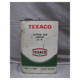 Texaco Universal Gear Lubricant Can Texaco Universal Gear Lubricant Can
