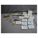 Fishing Lures and Mustad Hook Collection Fishing Lures and Mustad Hook Collection