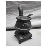 Cast Iron Miniature Pot Belly Stove Bank Cast Iron Miniature Pot Belly Stove Bank