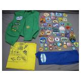 Girl Scout Vest, Patches, and Accessories... Girl Scout Vest, Patches, and Accessories...