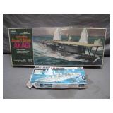 Revell Model Kits: Akagi Carrier and Arizona Ship Revell Model Kits: Akagi Carrier and Arizona Ship