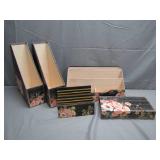 Floral Decorative Desk Organizer Set Floral Decorative Desk Organizer Set