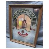 Stroh Signature Beer Advertising Mirror Stroh Signature Beer Advertising Mirror