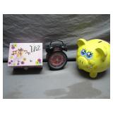 Fun Collectible Trio: Taz, Clock, and SpongeBob... Fun Collectible Trio: Taz, Clock, and SpongeBob...