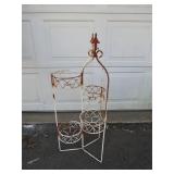 Metal Multi-Tiered Plant Stand Metal Multi-Tiered Plant Stand
