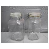 Italian Fido Glass Jars Italian Fido Glass Jars