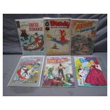 Six Vintage Comic Books Six Vintage Comic Books