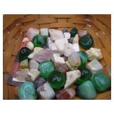 Precious Stones in Basket