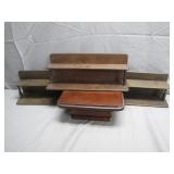Miniature Shelves and Pedestal Miniature Shelves and Pedestal