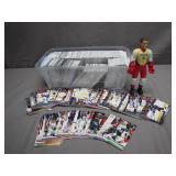 Massive Hockey Card Collection with Bonus Figurine Massive Hockey Card Collection with Bonus Figurine