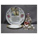 Porcelain Collectible Home Decor Set Porcelain Collectible Home Decor Set