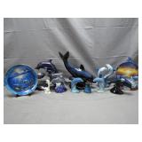 Dolphin-Themed Ceramic Figurine Collection Dolphin-Themed Ceramic Figurine Collection
