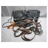 Lot With Bags and Belts Galore Lot With Bags and Belts Galore