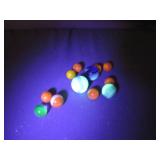 15 Uranium & Magnesium Colorful Marbles 15 Uranium & Magnesium Colorful Marbles