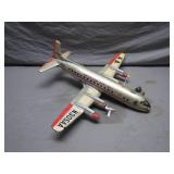 Tin American Airlines Electra Toy Plane Tin American Airlines Electra Toy Plane