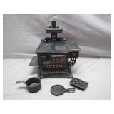Cast-Iron Toy Queen Stove with Accessories Cast-Iron Toy Queen Stove with Accessories