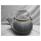 Cast Iron Teapot With Hinged Lid