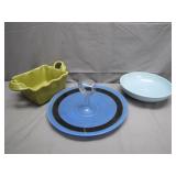 Charming Trio of Ceramic Kitchenware