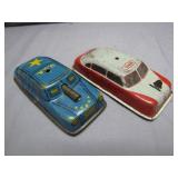 Tin Wind-Up Toy Cars