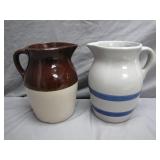 Stoneware Pottery Pitchers