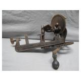 1894 Cast Iron Apple Peeler Apparatus