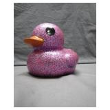 Speckled Pink Rubber Duck Sculpture
