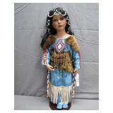 Duck House Heirloom Doll in Native Attire