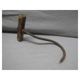 Rustic Handcrafted Iron Meat Hook Tool