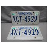 2021 Virginia License Plates