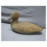 Hand-Carved Wooden Working Duck Decoy