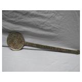 Hand-Forged Metal Skimmer with Distressed Finish